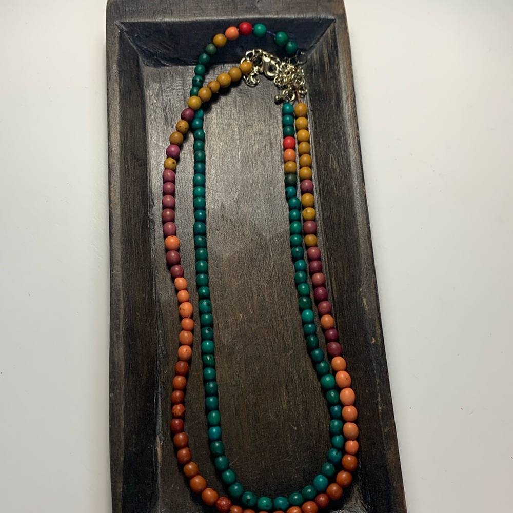 Noonday Forager necklace pair